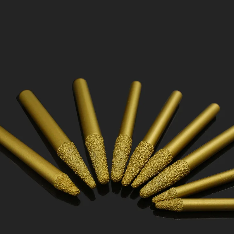 Stone Drilling Use CNC Router Tool Diamond Engraving Bits
