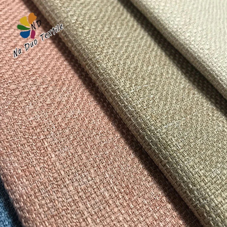 Китайский новый дизайн ткань с вышивкой из льна и спандекса обивочная