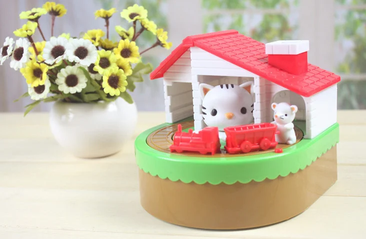 
Новинка 2019, лидер продаж, Amazon, Лидер продаж, на батарейках, кошки, ловут мышь, монетница, музыкальные кошки, ловут мыши, монетница, чехол 