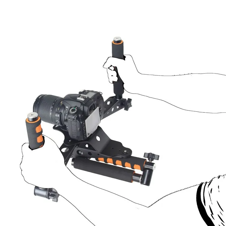 DSLR Camera Stabilizer SLR Spider Rig ZD0107D Steadicam