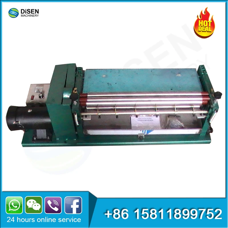 Desktop Adjustable Speed Manual Pve Fabric Shoes Leather Paper Bag Folding Edge Gluing Machine Price