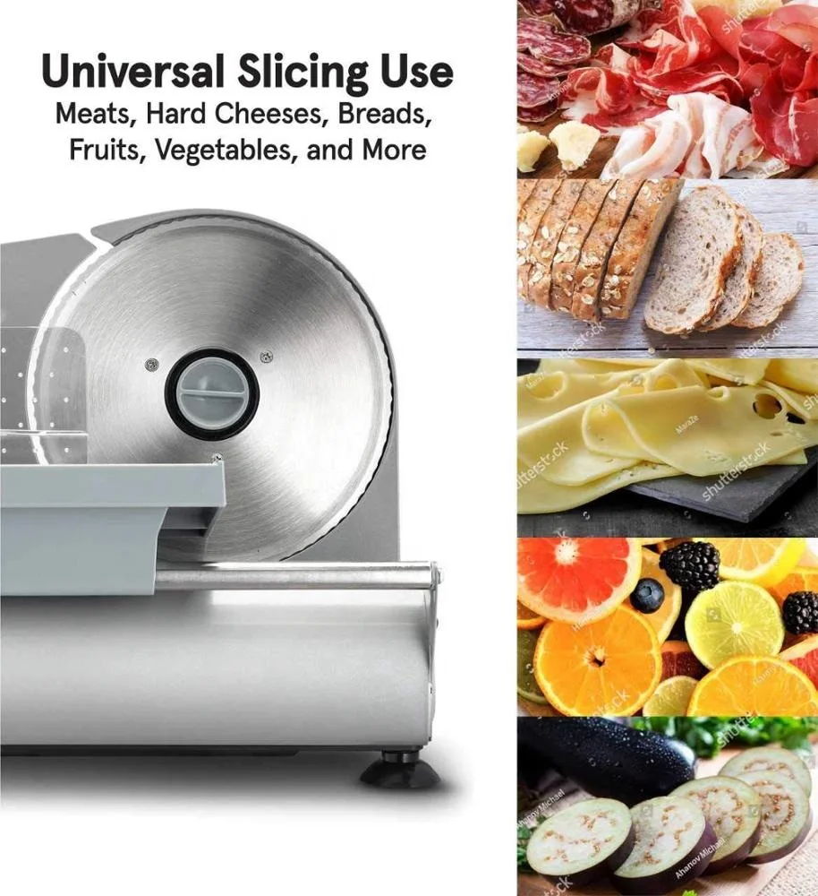 Slight Sound Multi-function Vegetable Slicer Cutter Electric Food Vegetable Slicer Shredder Mini Fresh Meat Slicer Machine