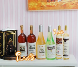 Миниатюры iland, набор миниатюрных бутылок для кукольного домика, еды и напитков/6 фе014