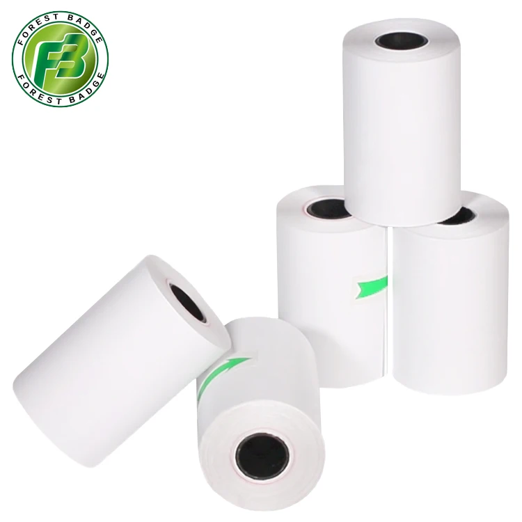 cheap cash register paper atm thermal paper roll 57x40 70gsm