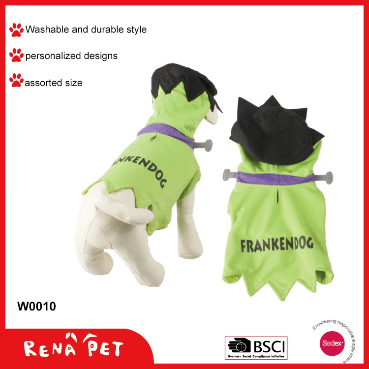 W0009 Хэллоуин продукт смешные персонализированные конструкции животное собака одежда любимчик Хэллоуин костюм