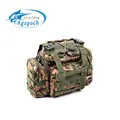 Camouflage waist packr Hot Sale Outdoor multifunctional thick canvas fishing tackle waterproof fishing tackle bag