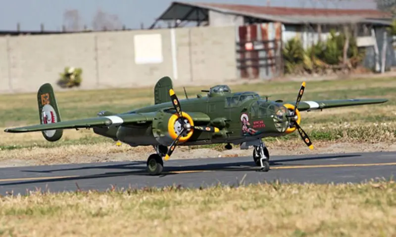 B25 Twin-engine Bomber 2000mm Wingspan 3 Channel Trainer Fixed