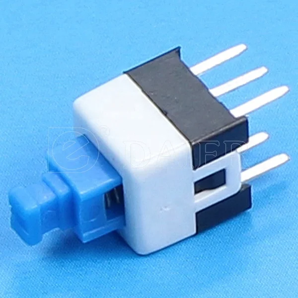 7X7MM ON ON Mini Latching Push Button Switch 6 PIN PCB