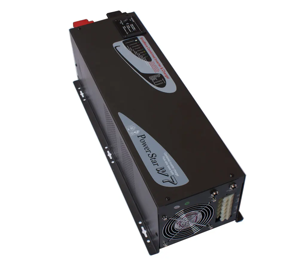 Power Star 7 Low Frequency Pure Sine Wave 6000watt 12v 24v 48V 220v Power Inverter With Charger