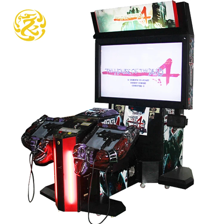 Simulador Arcade Electronic Coin Operation do tiro da arma do jogo