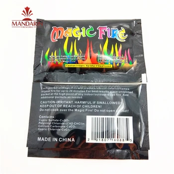 Cheap Price Magic Color Fire Powder No Firework Camp Colorful Flames ...