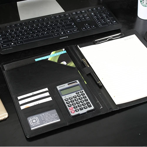 
 Портфель из искусственной кожи с застежкой-молнией, рекламные подарки, новая модная Роскошная папка для документов, папка с зажимом для ноутбука  