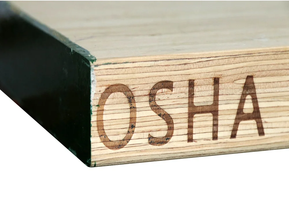 OSHA standard 38*225mm pine LVL scaffolding plank hot sale in dubai from fushi wood group