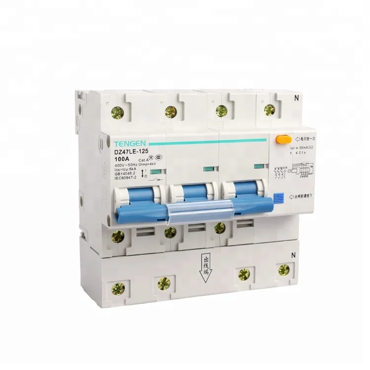 High Quality 3 Phase 100 Amp Air Circuit Breakers