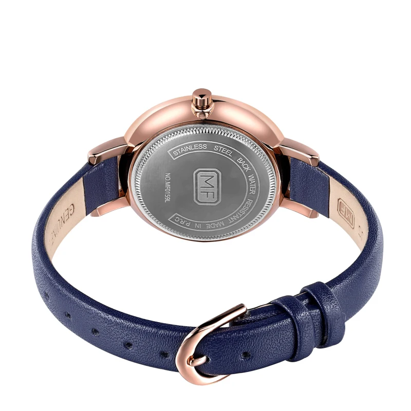 Mini Focus 0159 Small Size Woman Watches Top 20211 Japan Movt  3atm Water Resistant  Leather Vintave Shopping Line Woman Watch