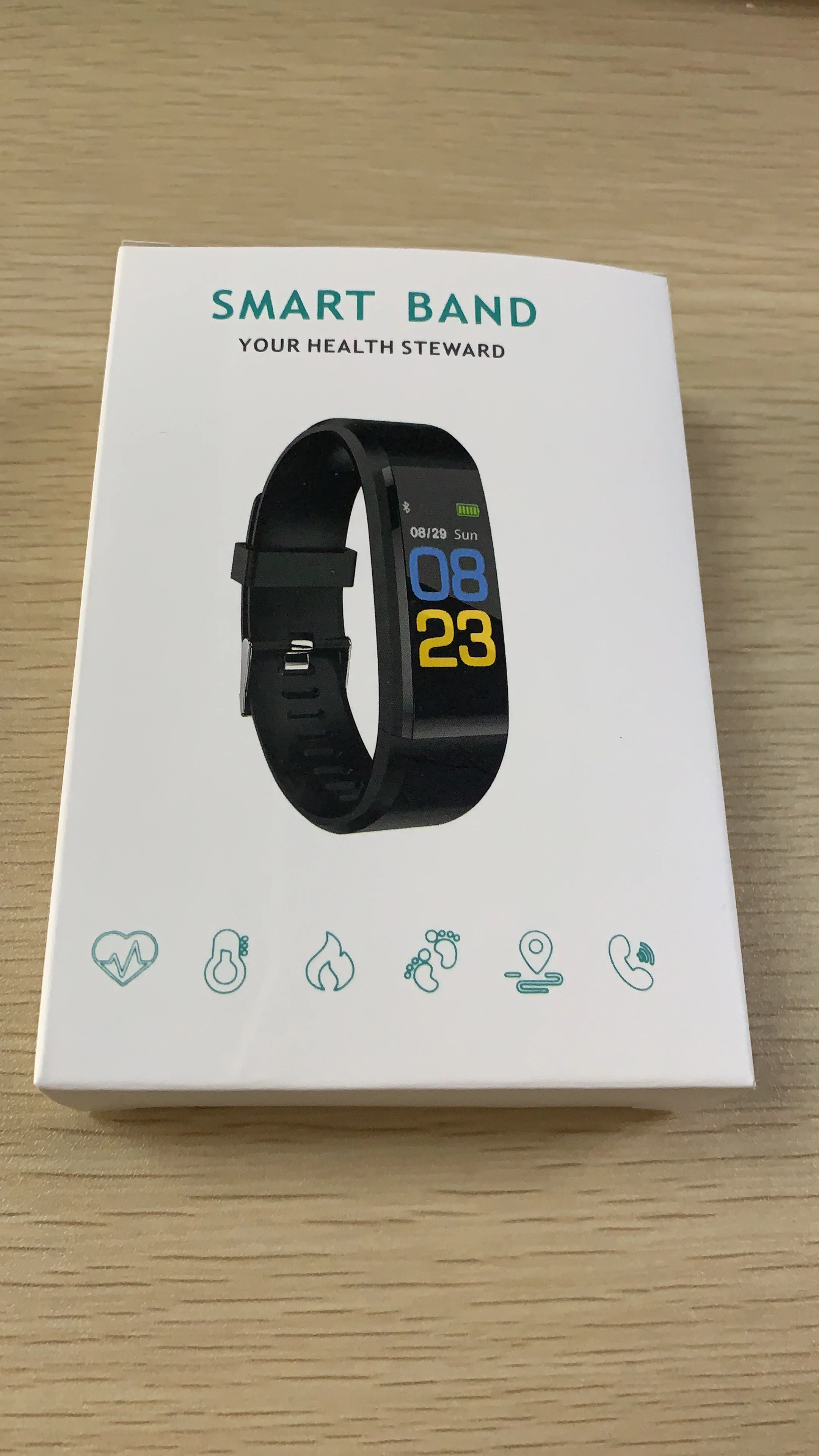 Smart Fitness Activity Tracker Bracelet Id115 Hr Plus Smartwatch Sport