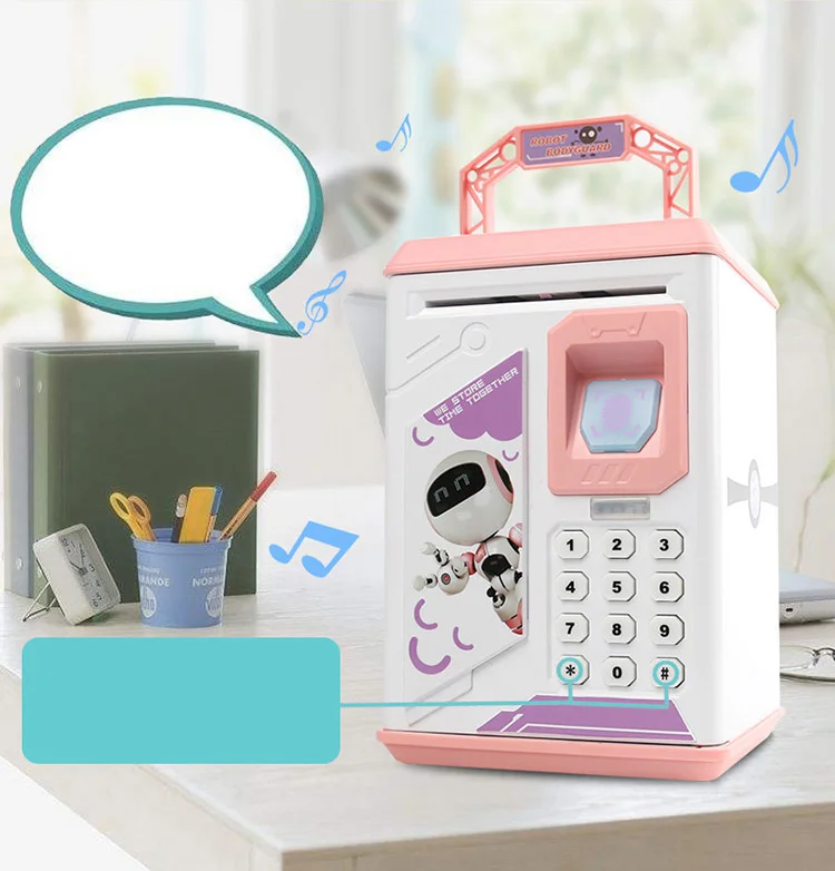 2019 г., высокая имитация банкомата, игрушечный банкомат, счетчик купюр, крадущий монеты, копилка, банкомат для детей