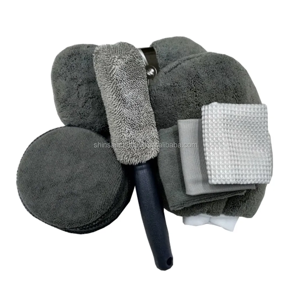 Custom Car Detailing Cleaning Tools Wash Bundle Kit
