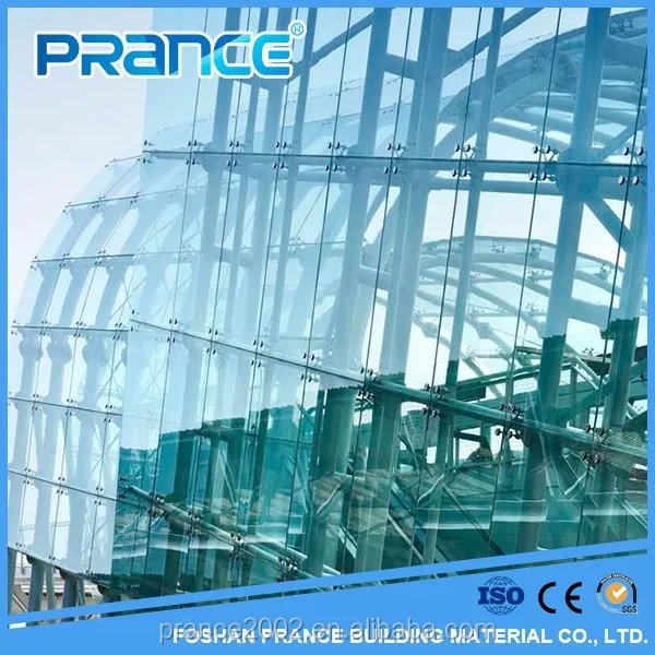 Circular Puede Disenar La Exquisita Tecnica De Construccion De Muros Cortina De Vidrio Sin Marco Buy Construccion De Muro Cortina Product On Alibaba Com
