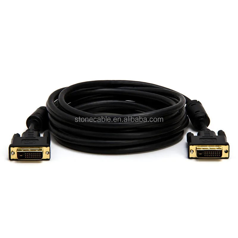 Ddvi Cable 24+1 Pin Dvi To Dvi Cable Long 1m 2m 3m 5m 10m 15m 20m 25m