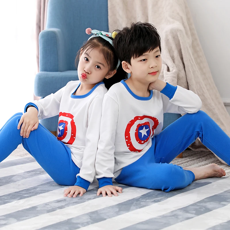 2019 лучшие модные хлопковые пижамы для девочек, детские забавные пижамные комплекты, пижамы с животными, детские пижамы