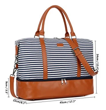 weekend bolsas with shoe compartment