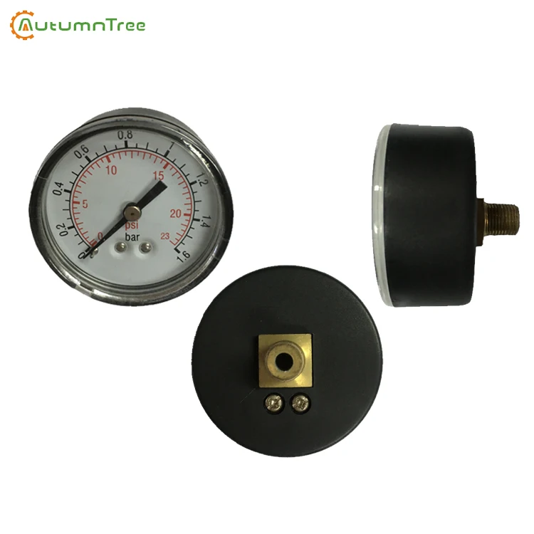 Vacuum Refrigeration Pressure Gauge Hydraulic Manometer For Excavator ...