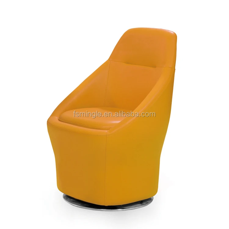 Высокая спинка досуг кожаный стул твердой древесины рамки один стульчики детские кресло для лобби