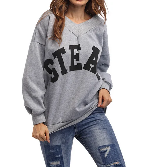 Plus Tamaño Suelto De Las Mujeres Embarazadas Sudaderas Con Capucha De  Manga Larga Con Cuello En V Sudaderas Con Capucha Ropa Sudadera - Buy  Sudaderas Con Capucha Para Mujer,Tallas Grandes,Sudaderas Con Capucha