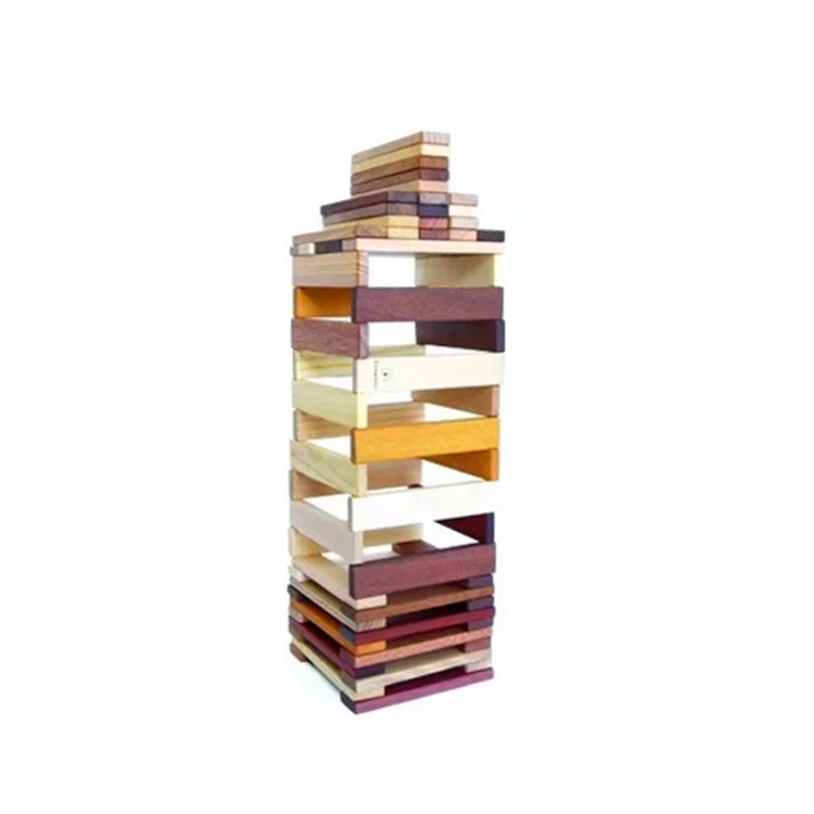 Классические Деревянные блоки домино на заказ, детские блоки-башни
