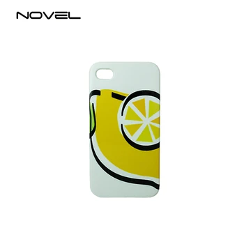 3D Sublimation Mobile Phone Cover Case for iPhone4/4S, DIY Phone Case
