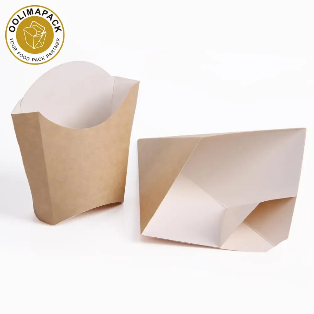 Crepe Cone Packaging, French Fries Paper Cones Wholesale