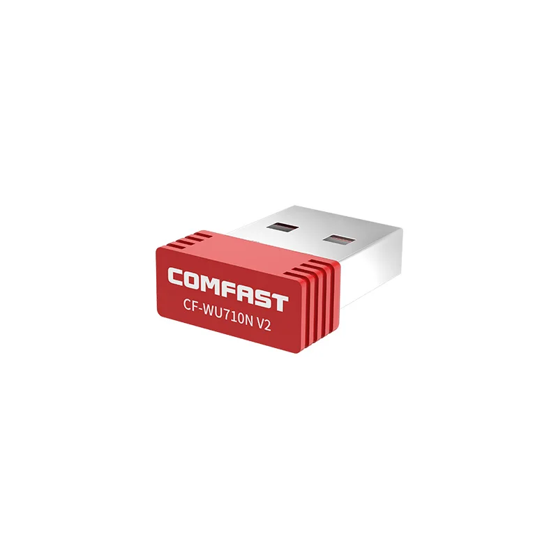 Comfast Wireless Usb Wifi Adapter CF-WU710N V2 2.4g Antenna Mt 7601 Gsky Wireless Usb Wifi Adapter for Dvd Player 150Mbps Wifi