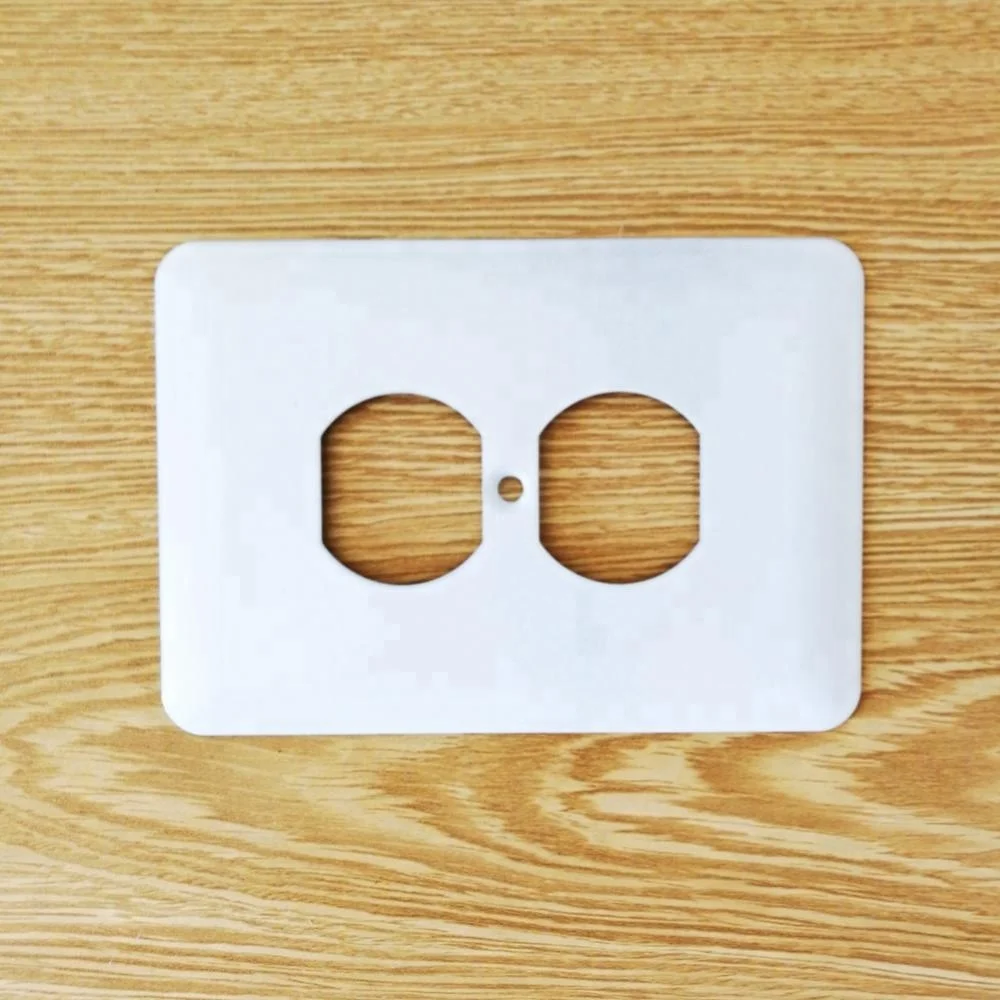 Custom logo Rectangle Sublimation Light Switch Cover Plate