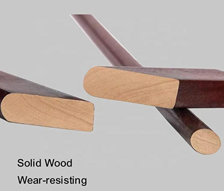 FSC certificate wholesale natural color wood hangers for clothes