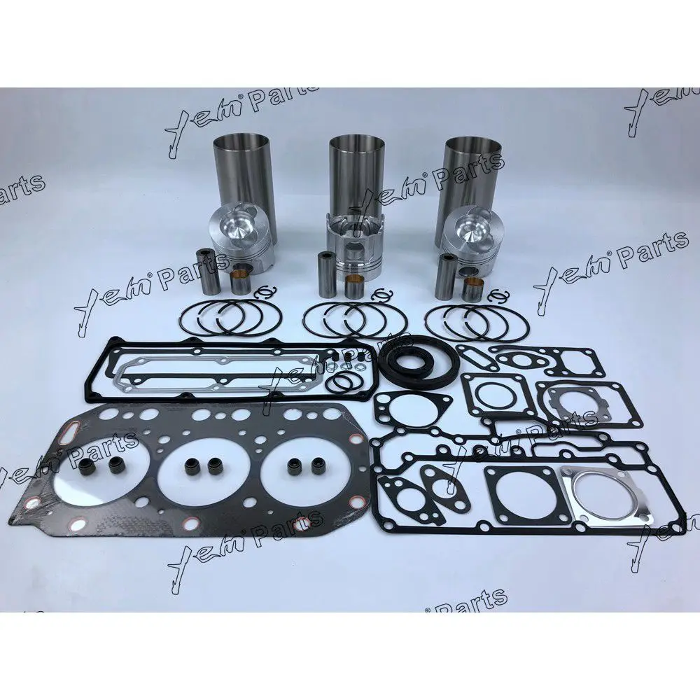 3TN100 Engine Rebuild Kit With Cylinder Liner Full Gasket Kit for Yanmar