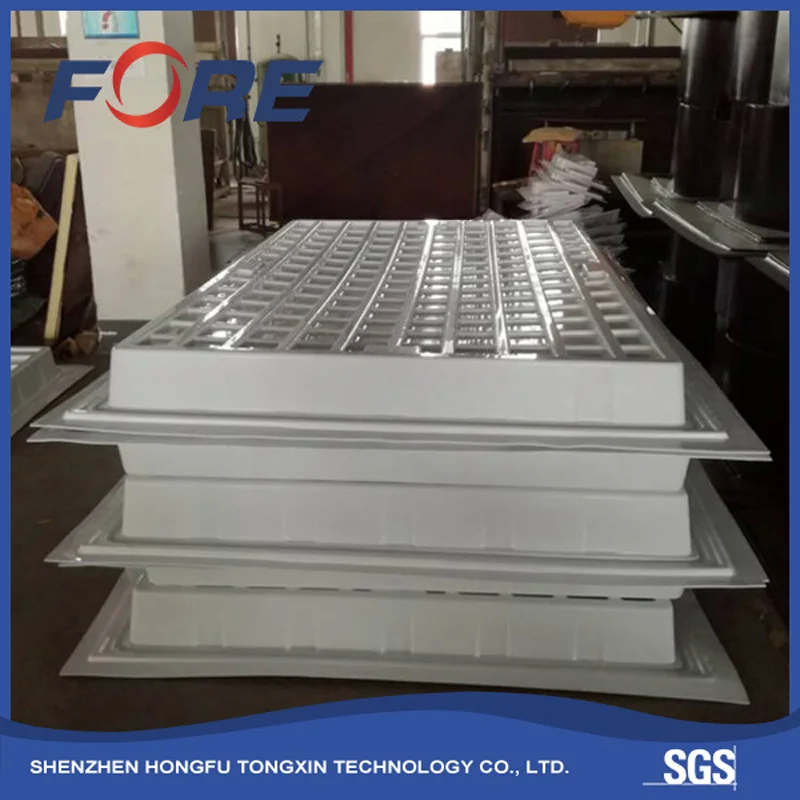 Vacuum Forming ABS Plastic 4x6 4x8 Planting EBB Flow Table Tray for Sale