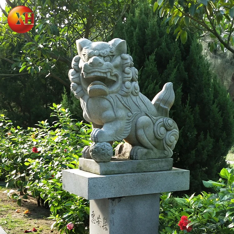 Japanese Stone Animal Statue Granite Foo Dog Buy Steen Foo Hond Steen Dier Standbeeld Japanse Stone Animal Product On Alibaba Com