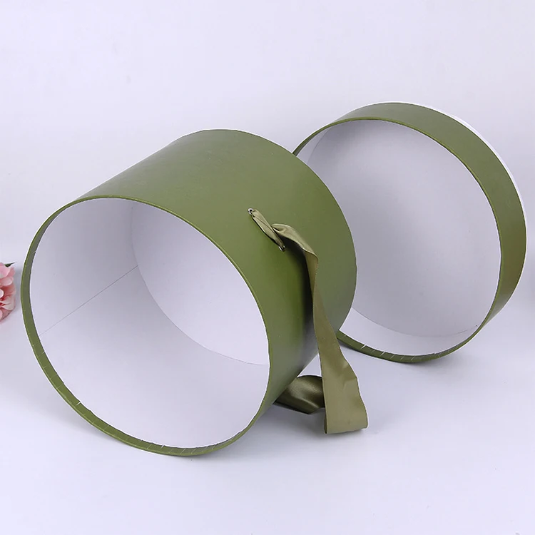 Factory Supply Custom Paper Round Hat Box Wholesale
