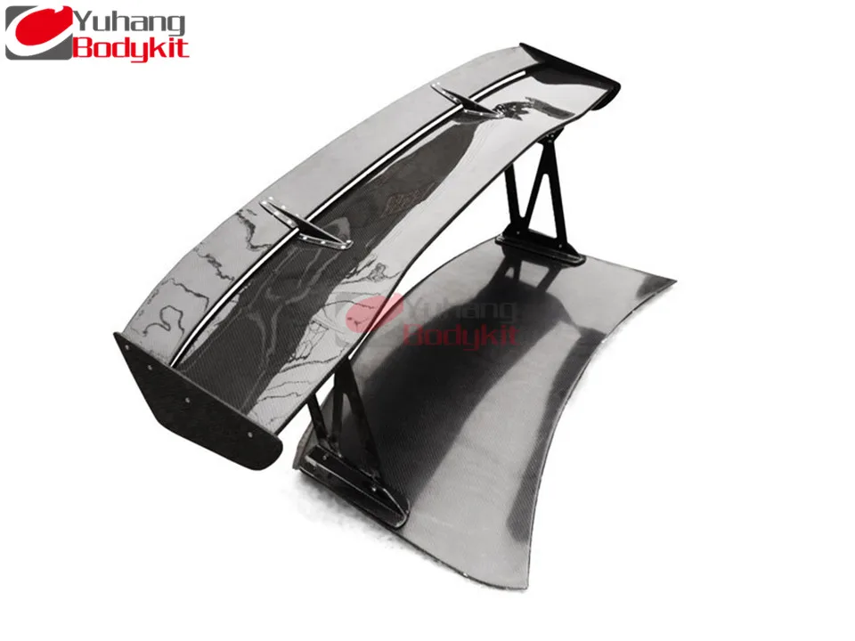 For R35 1700 MM TYPE-5 GT REAR WING (with Aluminium Stands 21cm, 29cm, 39cm for Option)