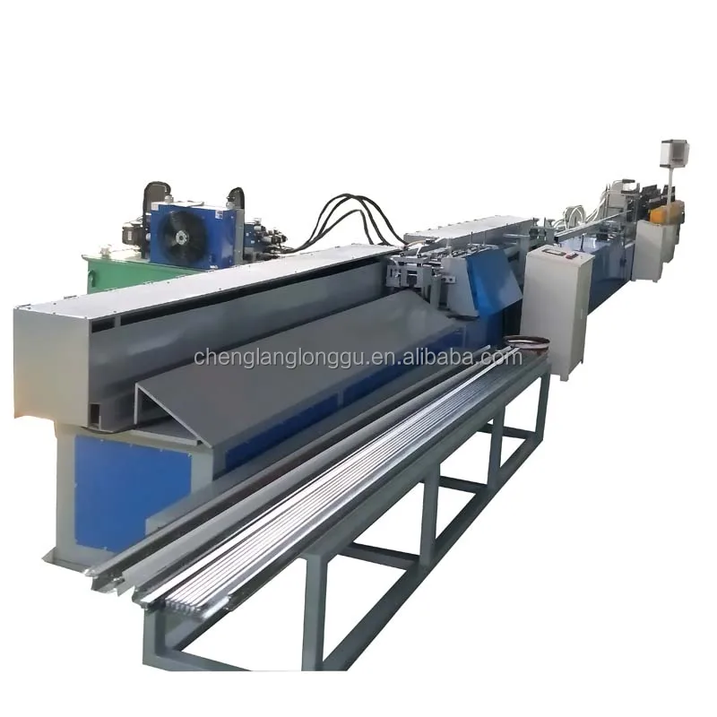 Gypsum Board Ceiling T Grid Roll Forming Machine Main Tee Cross T Ceiling Section Tile Making Machine