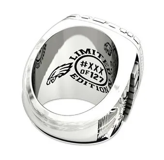 Wholesale Newest NFL Championship rings 2017 Philadelphia Eagles LII Football  Championship Ring From m.