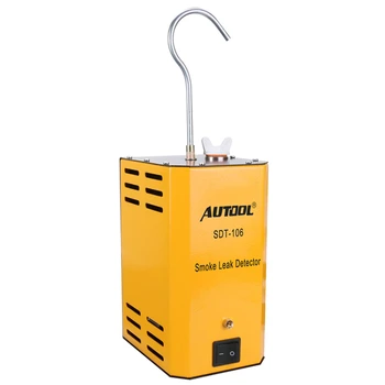 AUTOOL Car Smoker SDT-106 Car Leak Detector Automotive Diagnostic Leak Support Pipe Systems/Motorcycle/Cars/SUVs/Truck Smoke Leakage Tester, Evap Smoke Machine with Adapter
