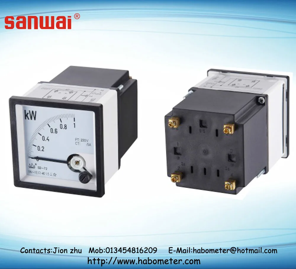 supply analog panel meter sd-72 (