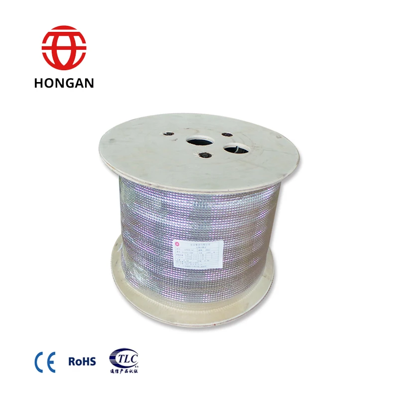 Оптоволоконный кабель FTTH drop g657a1/a2 fiber, FRP, цвет белый/черный