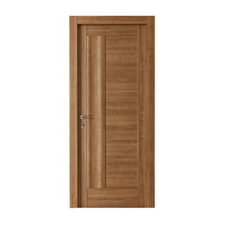 Modern Style Compact Laminate Wooden Entry Doors High Performance Pine Swing Open Style for Hotel Use Readymade Price Brazil
