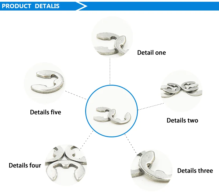 Din6799 Stainless Steel Open End C Shape Lock Washer Buy C Shape Lock