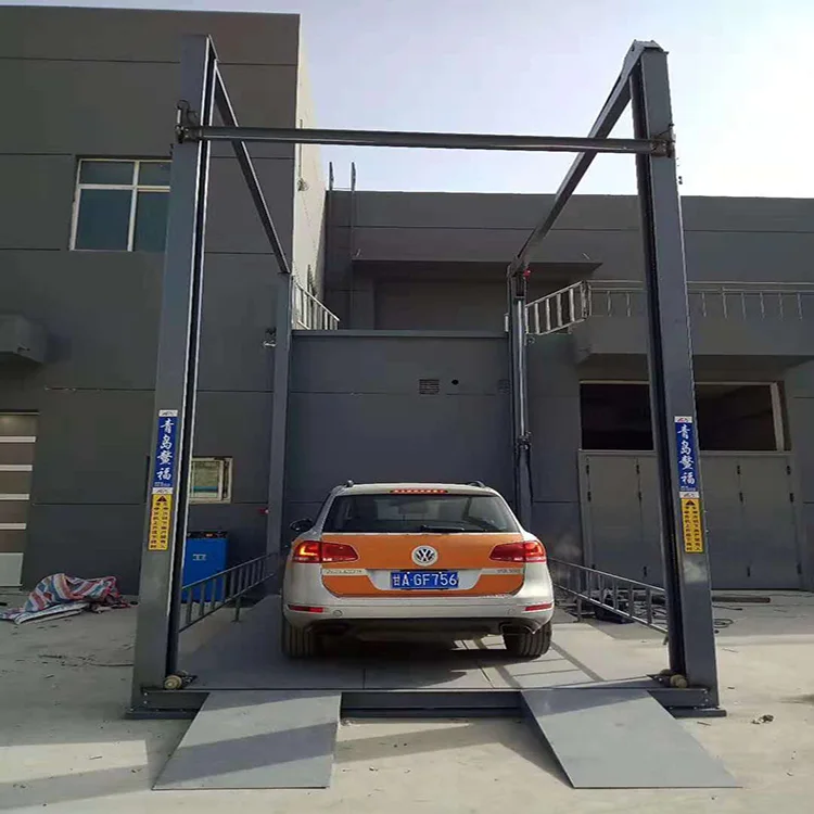 Veículo duas pós Carro Empilhador Estacionamento Duplex Automático do  Sistema Garagem do carro elevador estacionamento - China Simples  estacionamento para carros elevadores, elevar o carro