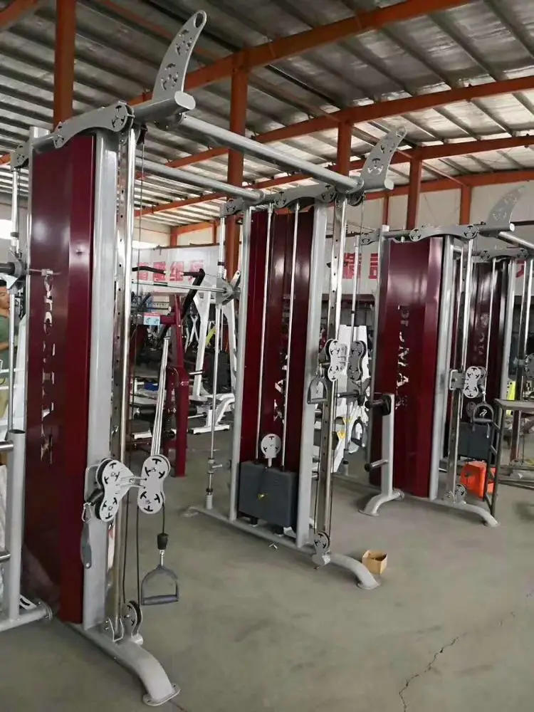 
Оборудование для фитнеса Jinggong, поперечная посадка, половинчатая стойка, силовая клетка для тренажерного зала 
