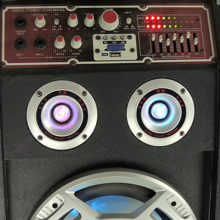 
 Лидер продаж, креативный продукт, большой сабвуфер 2*10 дюймов, сценические колонки W-167  